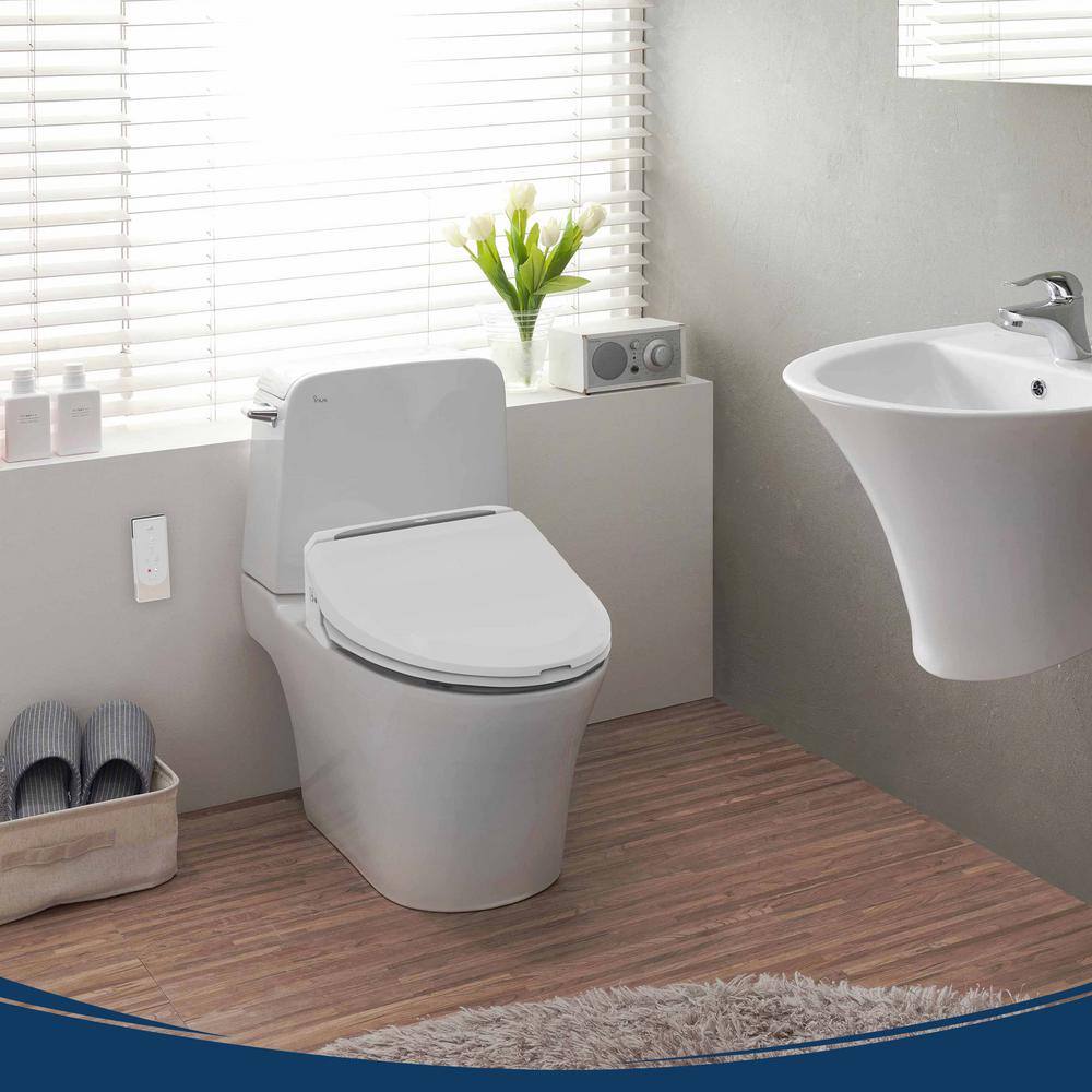 2026 USPA 6800 Luxury Electric Bidet Seat for Elongated Toilets in White USPA6800-E
