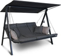 2026 Angerer Hollywood Swing Lounge Smart Ashgrey