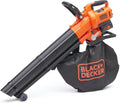 2026 BLACK+DECKER Sopladora, aspiradora y trituradora de Hojas sin Cable de 36v, con Bolsa de recolección de 45L y batería de Litio de 2.5Ah, BCBLV3625L1 – QW