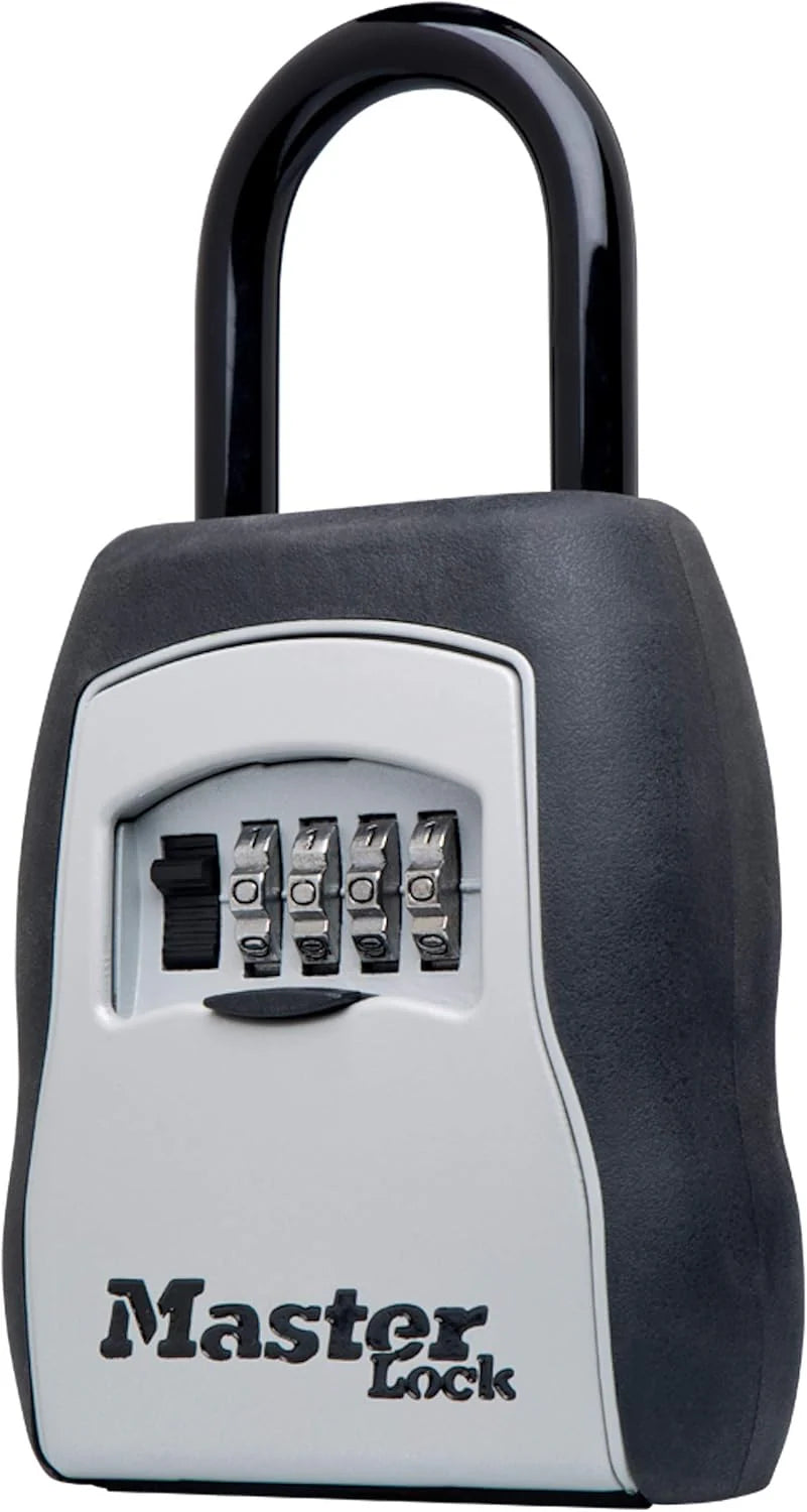 2026 Key Lock Box, Outdoor Lock Box Bundle with Sentrysafe Fireproof and Waterproof Safe, 1.23 Cubic Feet