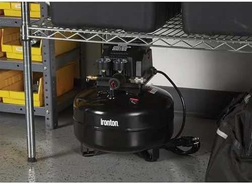 2026 Oil-Free Pancake Air Compressor, 0.3 HP, 3 Gallons, 110 PSI