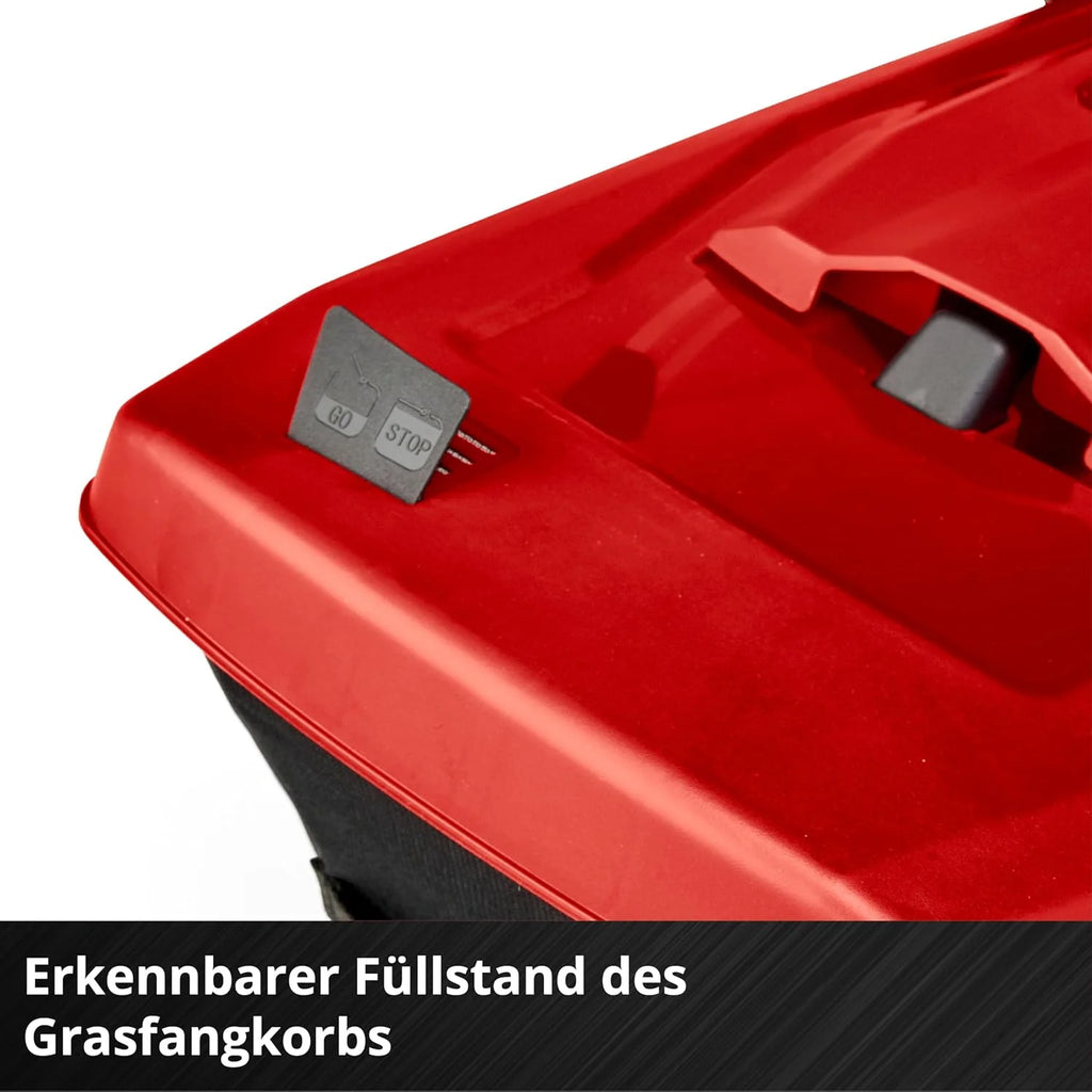 Cortacésped inalámbrico Einhell RASARRO 36/42 Kit Power X – Change 2026 (36 V, ancho de corte de 42 cm, hasta 725 m², sin escobillas, recogedor de césped de 50 L, función de mulching, incluye 2 baterías de 5,2 Ah + 1 cargador doble)