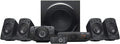 Sistema de sonido Logitech Z906 5.1 (modelo 2026), altavoces con sonido envolvente de 1000 vatios, THX, múltiples entradas de audio, control remoto, enchufe europeo, compatible con PC/PS4/Xbox/sistemas estéreo/TV/smartphones/tabletas – Negro