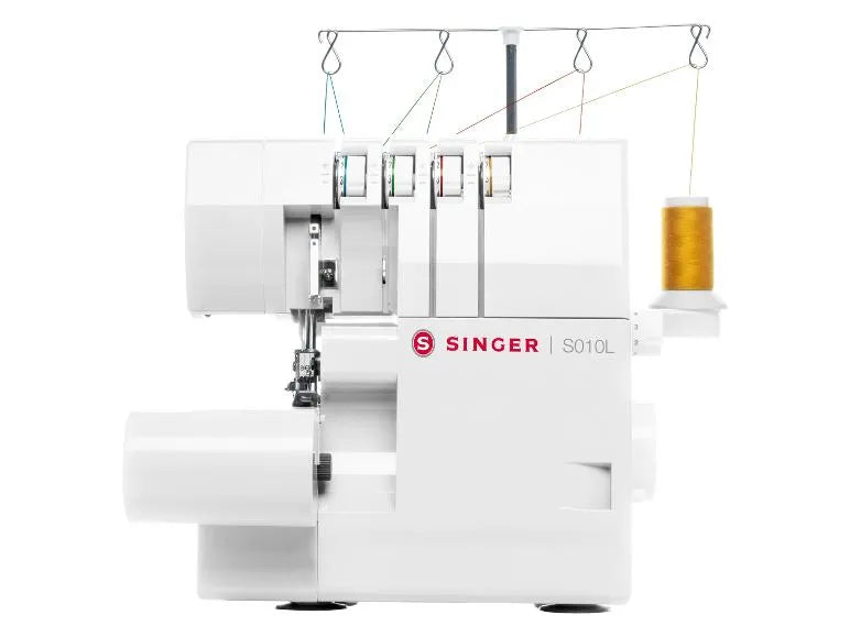 Máquina de coser overlock 2026 »S010L«, con 6 puntadas