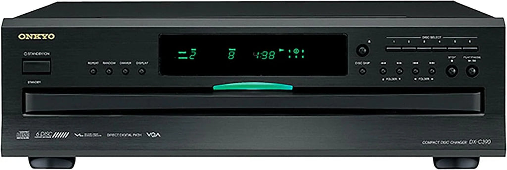 2026 Onkyo DXC390 6 Disc CD Changer,Black