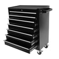 2026 EastVita Tool Chest, 7-Drawer Rolling Tool Storage Cabinet with Liner, Adjustable Shelf, Locking Mechanism, Parking Brakes, Tool Cart Chest for Garage, Workshop, Home