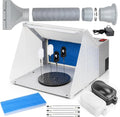 2026 Autolock Spray Booth Kit with LED Lights & Filter System for Models, Crafts & More