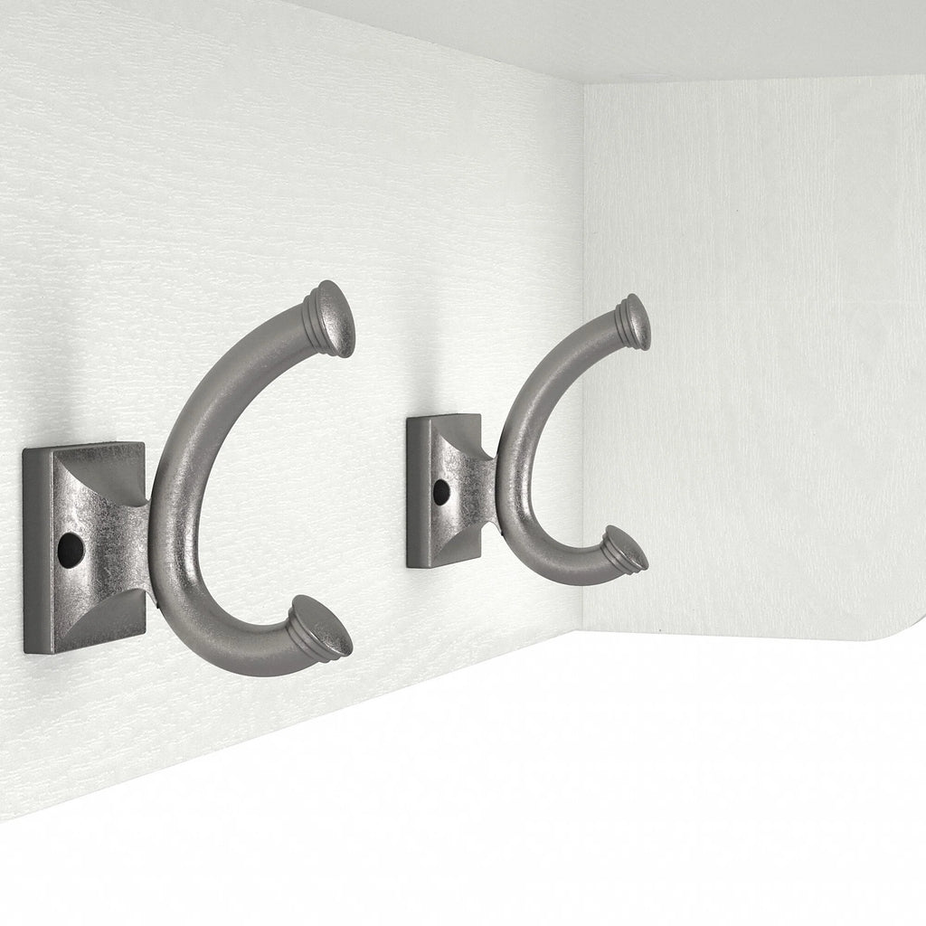 2026 40 Inch Wall Mounted Coat Rack with Shelf, Wooden Entryway Storage and Hanging Organizer