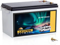 2026 100AH 24V Lithium Battery Built-in 100A Bms,up to 20000 Deep Cycle,perfect for Trolling Motors, Marine,rv,boat,solar System Home Storage