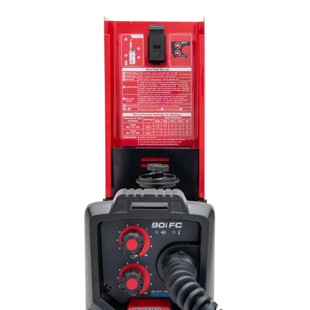 2026 Lincoln Electric WELD-PAK 90i FC Flux-Cored Wire Feeder Welder (No Gas) K5255-1