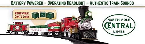 2026 Arctic Central Battery Powered Train Set with Remote Control + Inner Track Expansion Pack