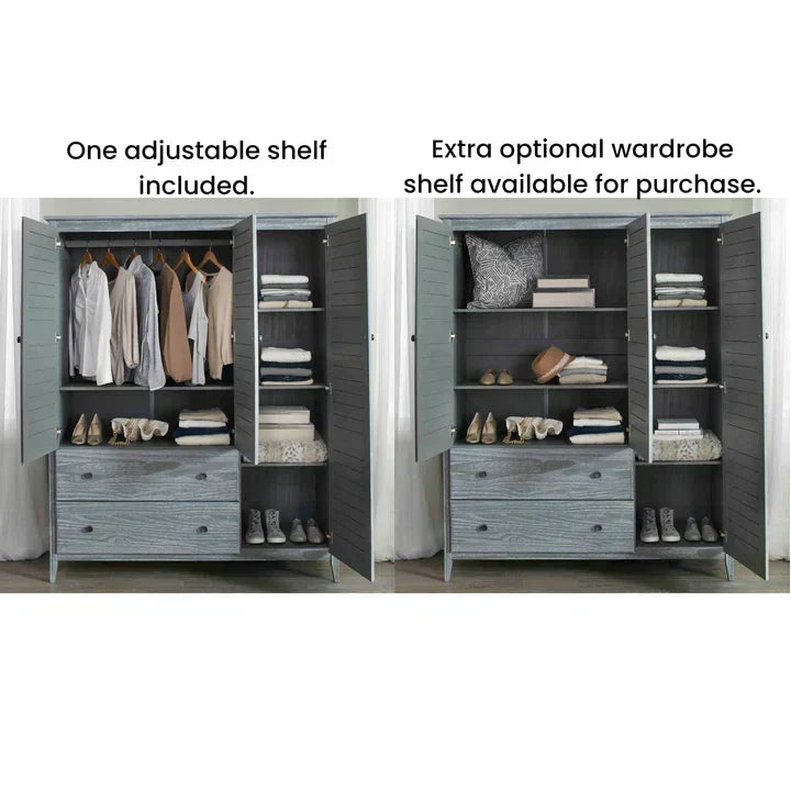 2026 Solid Wood Armoire