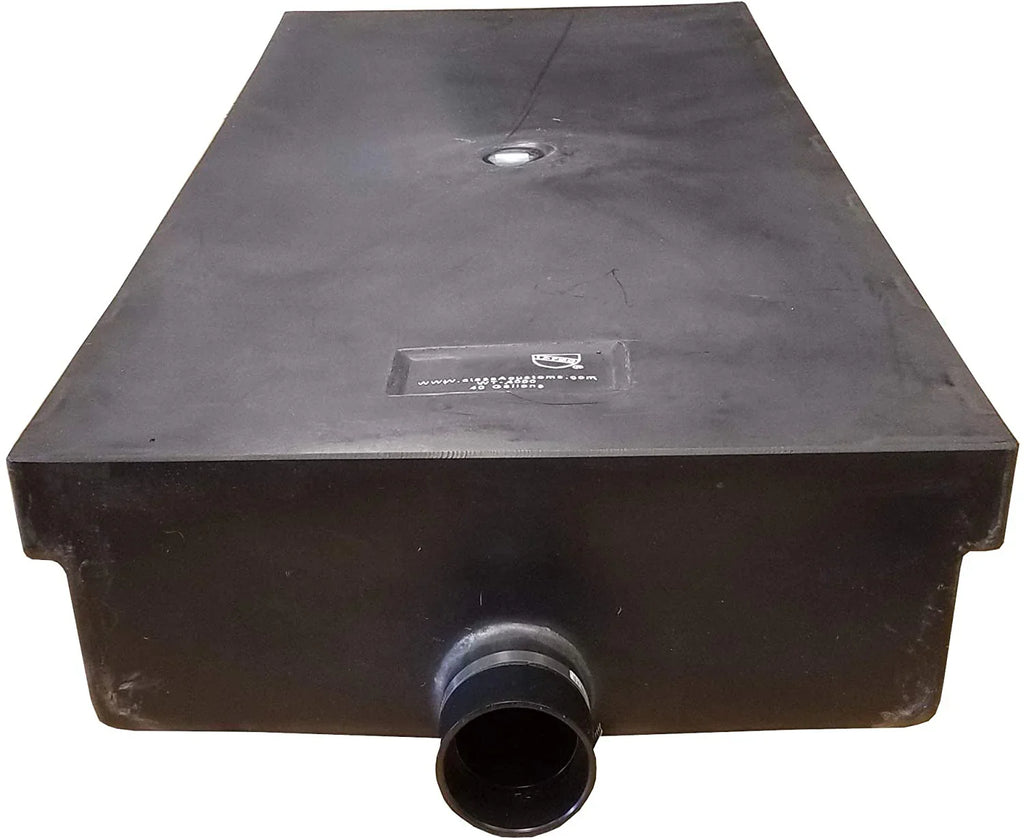 2026 40 Gallon RV Waste Black Water Holding Tank WT-4000
