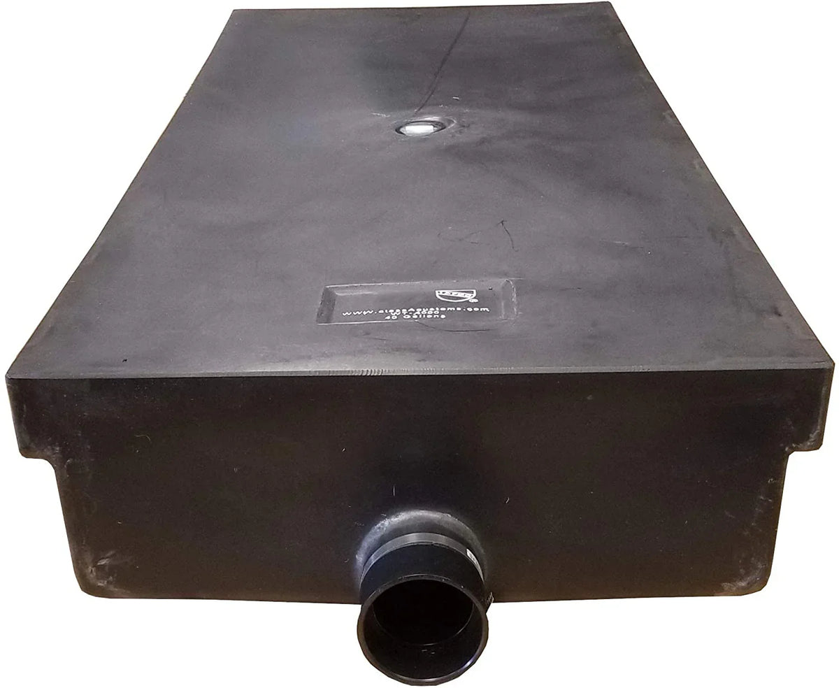 2026 40 Gallon RV Waste Black Water Holding Tank WT-4000