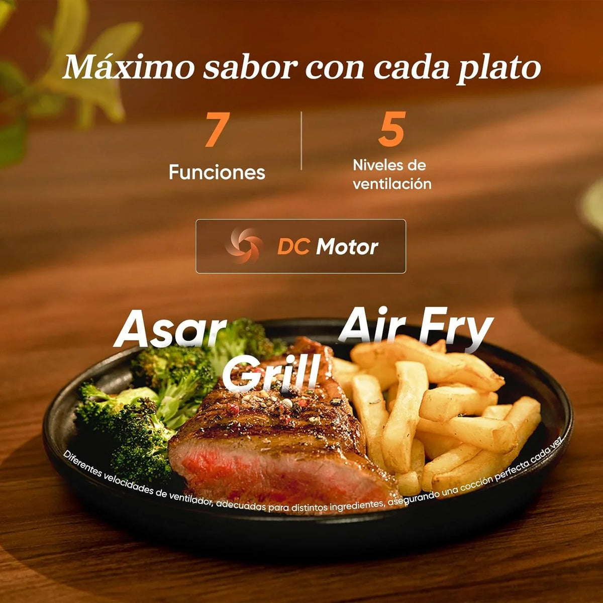 2026 Cosori Turbo Tower Freidora de Aire10,8L con Cesta Verticales, Cocción en 3 Niveles que Ahorra Espacio, 2630 W, 6 funciones, 2 DC Motores, Más de 50 Recetas Completas en Línea