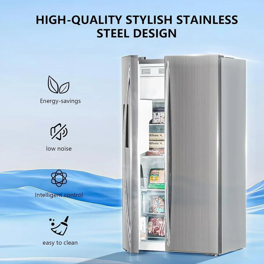 2026 36" Side By Side 20.01 Cu. ft. Built-in Refrigerator with Freezer & Ice Maker Included