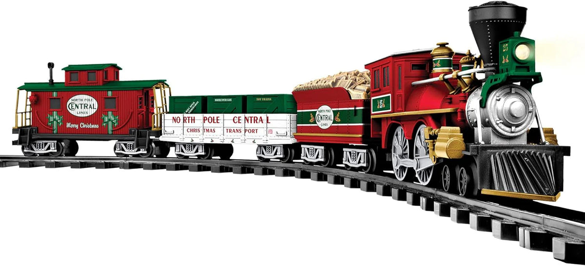2026 Arctic Central Battery Powered Train Set with Remote Control + Inner Track Expansion Pack