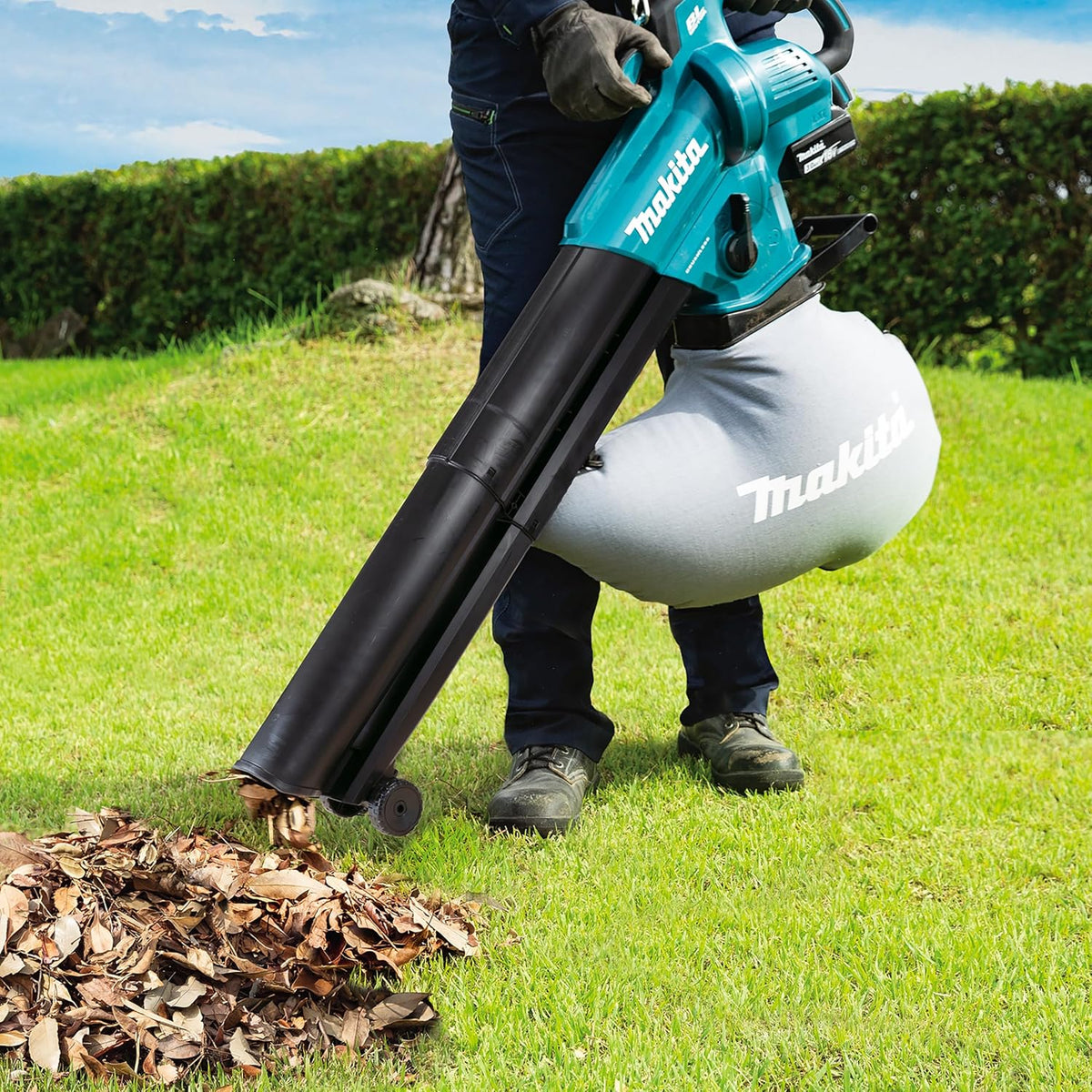 Soplador/aspirador de hojas inalámbrico Makita DUB187Z de 18 V (modelo 2026, sin batería ni cargador)