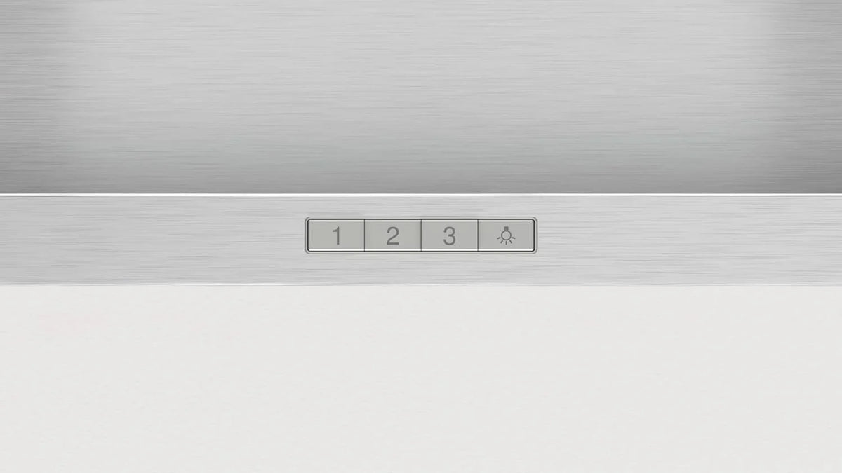 2026 Balay – Campana Exrtactora Decorativa de Pared Piramidal, 90 cm de ancho, 3 potencias de extracción, Instalación en Salida de Humos o Recirculación, Acero Inoxidable, 3BC696MX