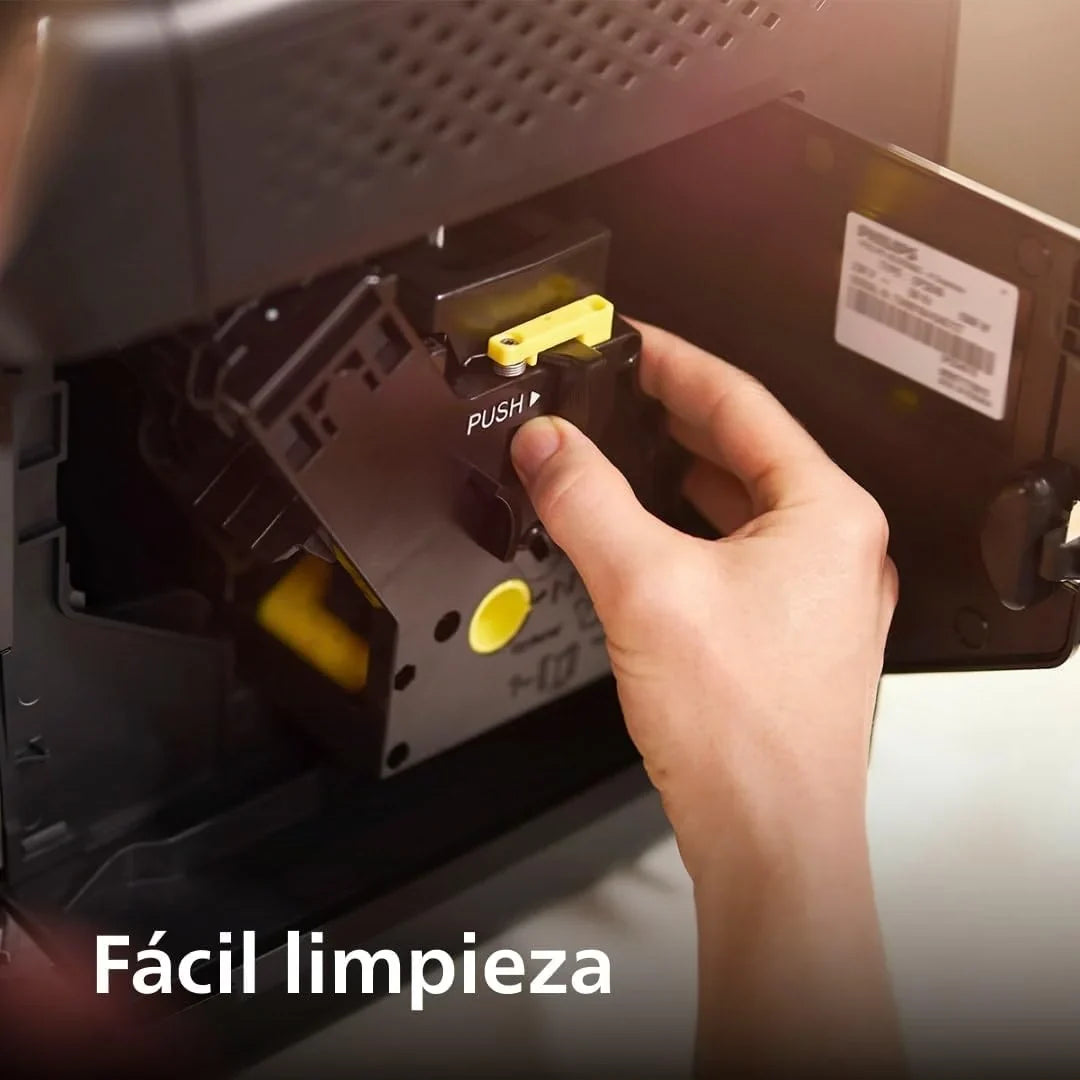 2026 Serie 2200 Cafetera Espresso Automática – 2 Cafés, Pantalla Táctil, Espumador de Leche Clásico, Molinillo Cerámico, Negro Mate (EP2220/10)