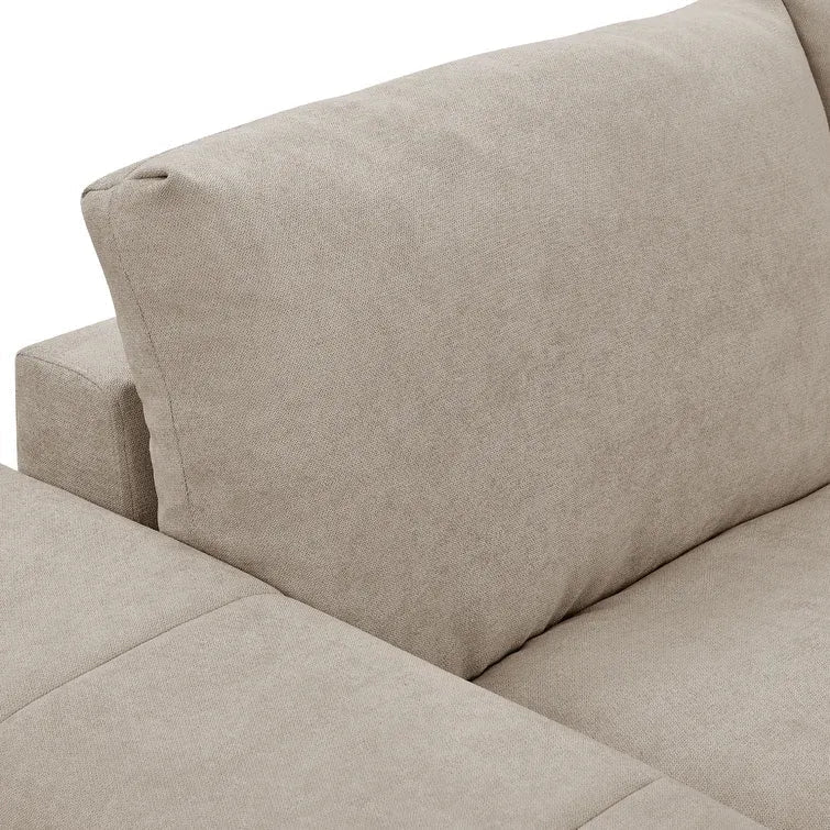 2026 134" Wide Reversible Modular Sectional with Ottoman