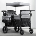 Carrito-Paseador Jeep Wrangler Deluxe para 4 Niños – Capota Desmontable, Bolsa Térmica, Asientos Modulares, Almacenamiento XXL, Ruedas Antipinchazos, Manillares Ajustables 2026