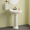Minimal Pedestal Bathroom Sink