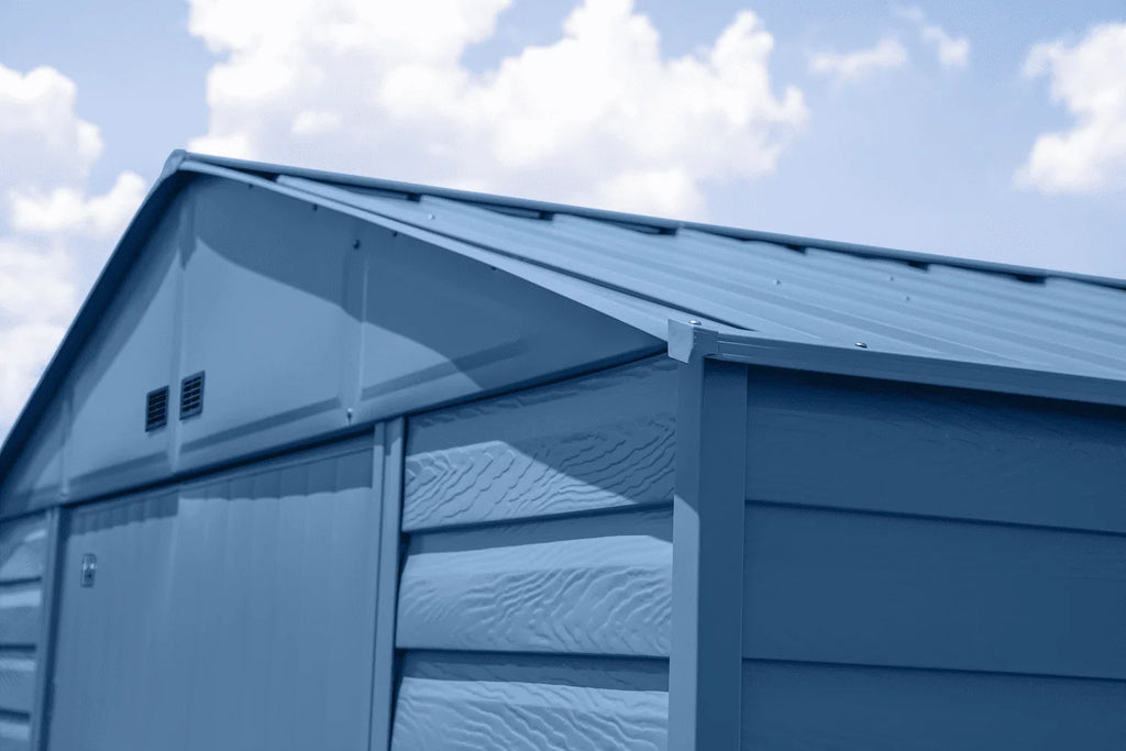 2026 Arrow Select Steel Storage Shed, 10x14, Blue Grey