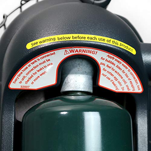 2026 Mr. Heater 4000-9000 BTU Indoor-Safe Portable Propane Radiant Heater