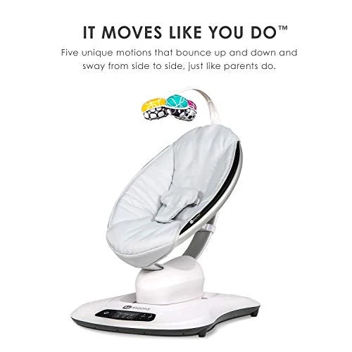 2026 4moms® mamaRoo 4 Multi-MotionTM Baby Swing, Bluetooth Baby Rocker with 5 Unique Motions