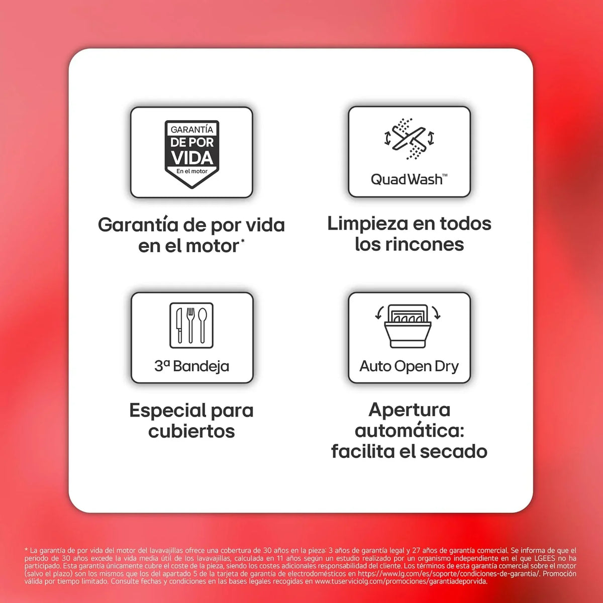 2026 DF273FV – Lavavajillas QuadWash Steam, Sistema EasyRack, Bandeja para Cubiertos, Smart Diagnosis, Apertura Automática, Eficiencia A, Capacidad 14, Motor Silencioso, Inox Antihuellas