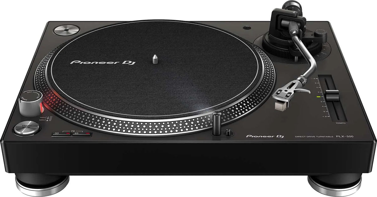 2026 B-Stock: Pioneer DJ PLX-500-K High Torque, Direct Drive Turntable - Black