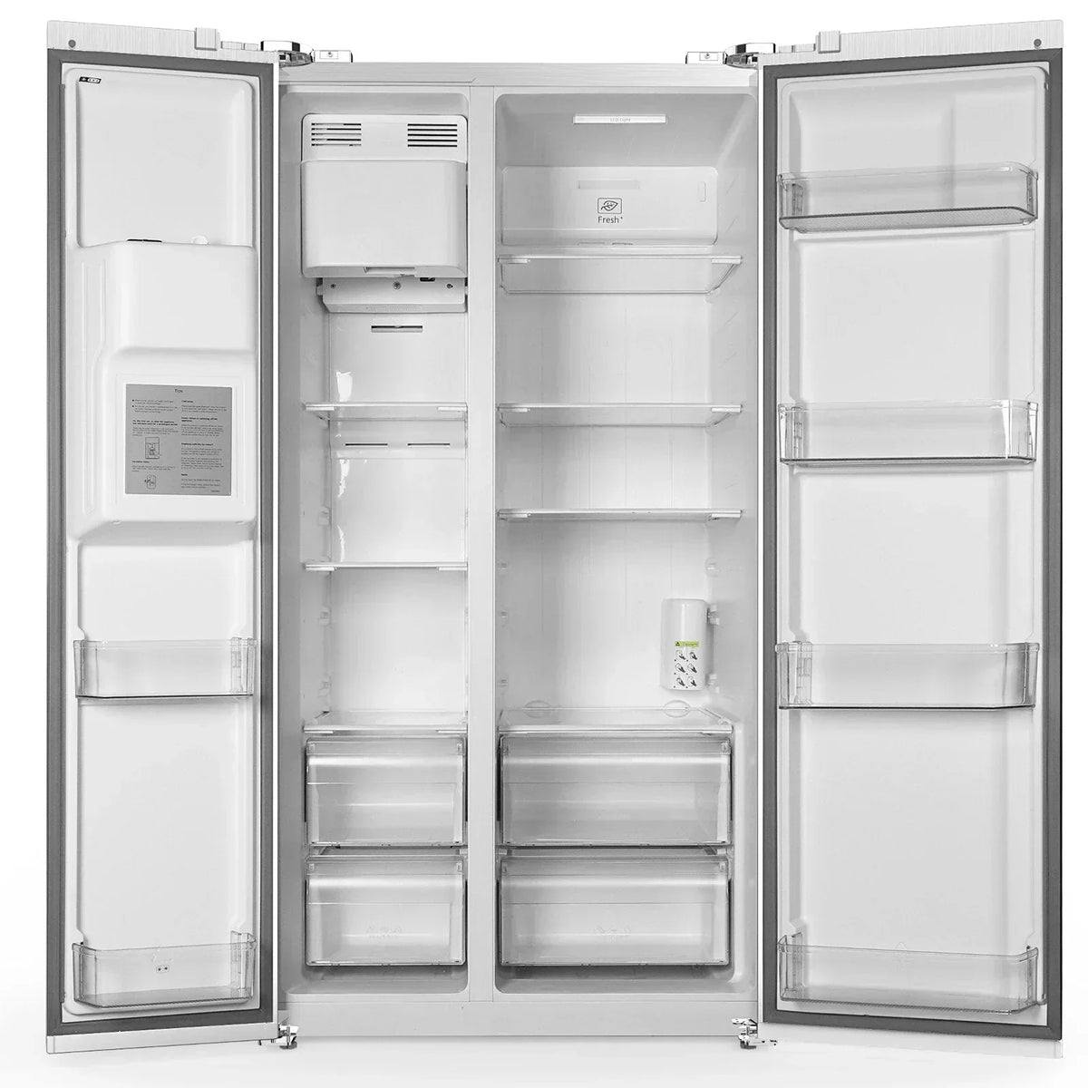 2026 36" Side By Side 20.01 Cu. ft. Built-in Refrigerator with Freezer & Ice Maker Included