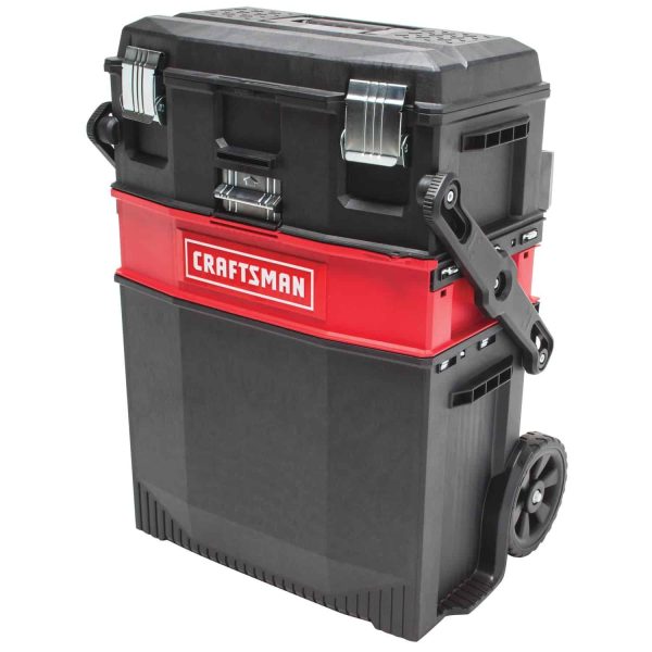 2026 22" Rolling Tool Box – 1-Drawer Lockable Metal Chest with Wheels