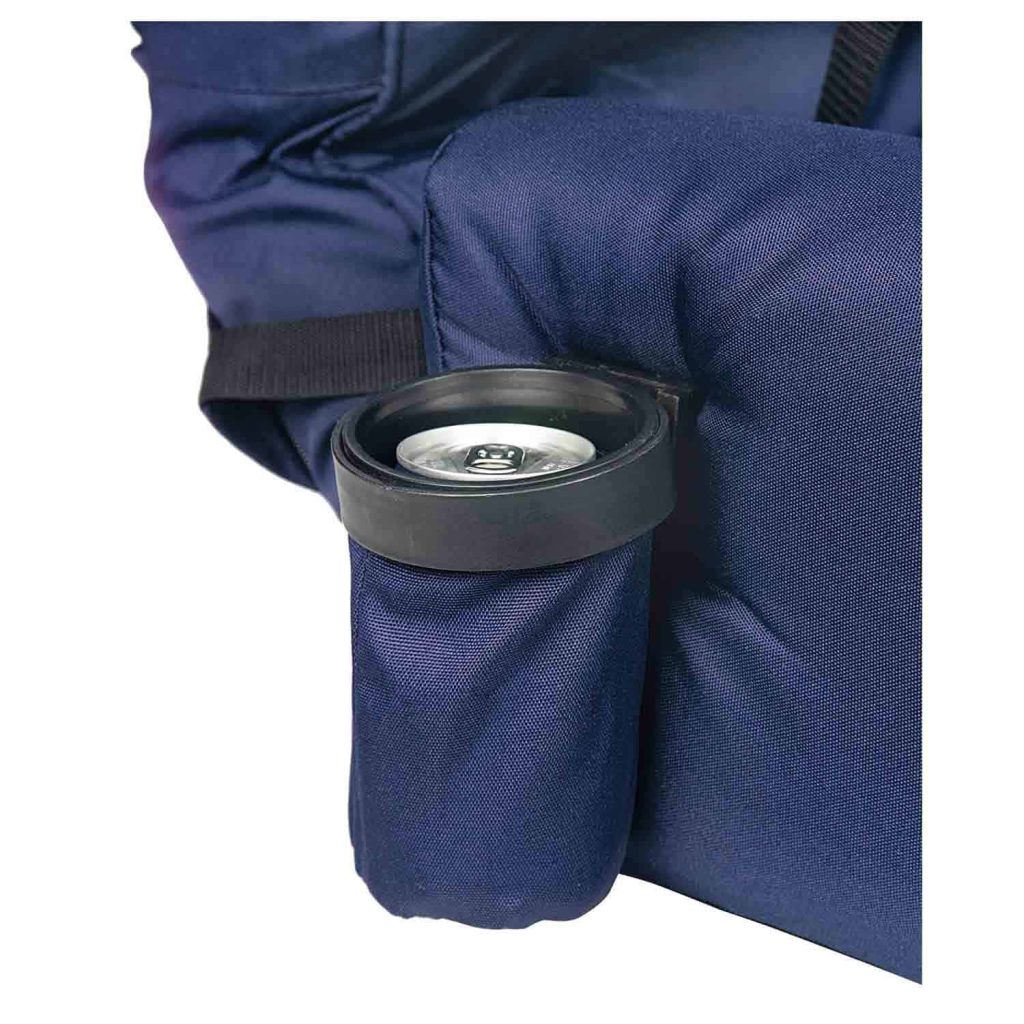 2026 High-Back Portable Seat with Armrests& Pockets, UV-Resistant, Water-Repellent Fabric