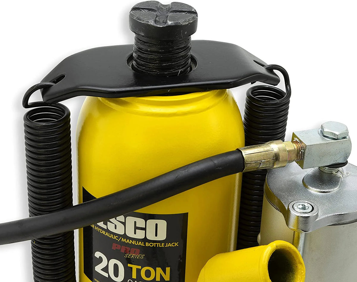 2026 30 Ton Pro Series Air Hydraulic Bottle Jack - Heavy Duty Lifting for Automotive and Industrial Use