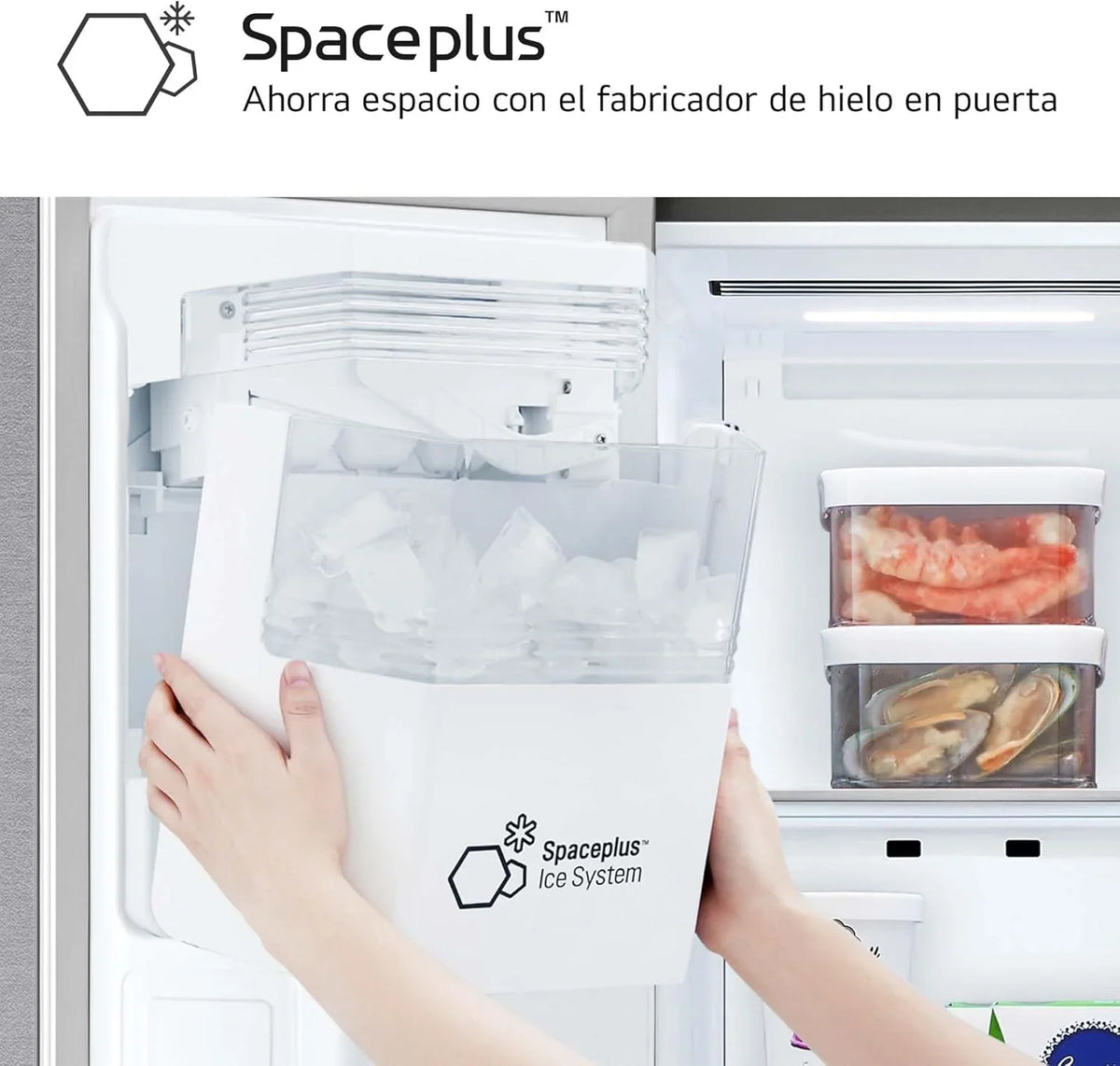 2026 GSLC40PYPE – Frigorífico Side by Side, Serie 400, Clasificación E, 641 L, Inox Anihuellas