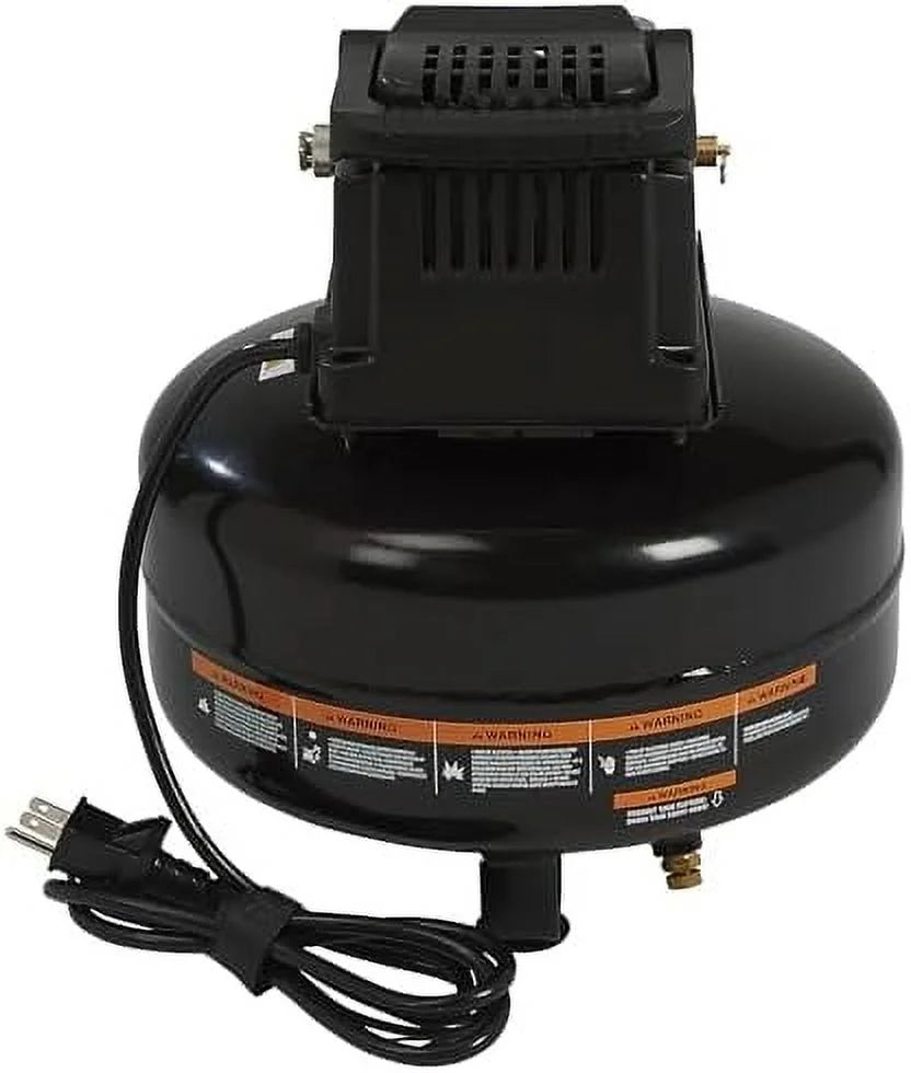 2026 Oil-Free Pancake Air Compressor, 0.3 HP, 3 Gallons, 110 PSI
