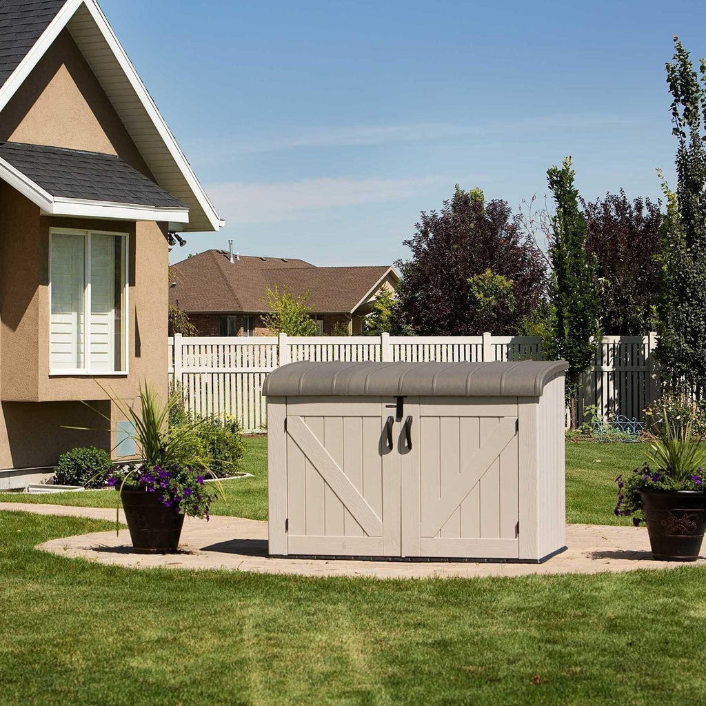 2026 Lifetime Horizontal Storage Shed (75 cubic feet), 60170