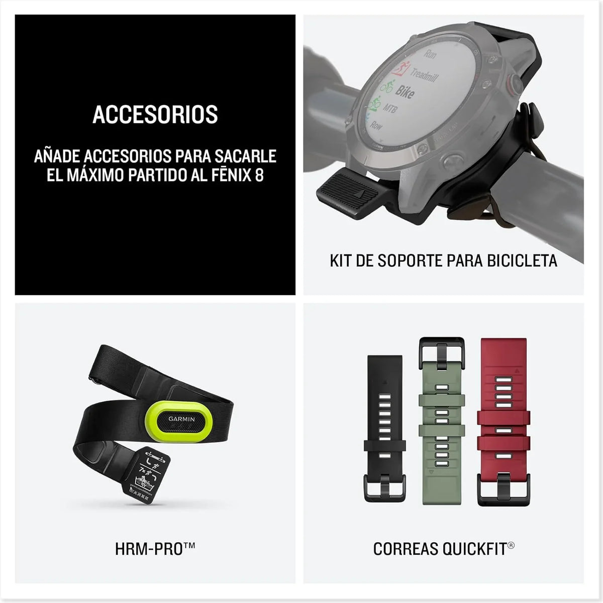 2026 Garmin fēnix 8 – 51mm – Reloj de Alto Rendimiento GPS Multideporte con Pantalla táctil AMOLED, Linterna LED, Altavoz y micrófono Integrados, Mapas y hasta 29 días de autonomía, Negro