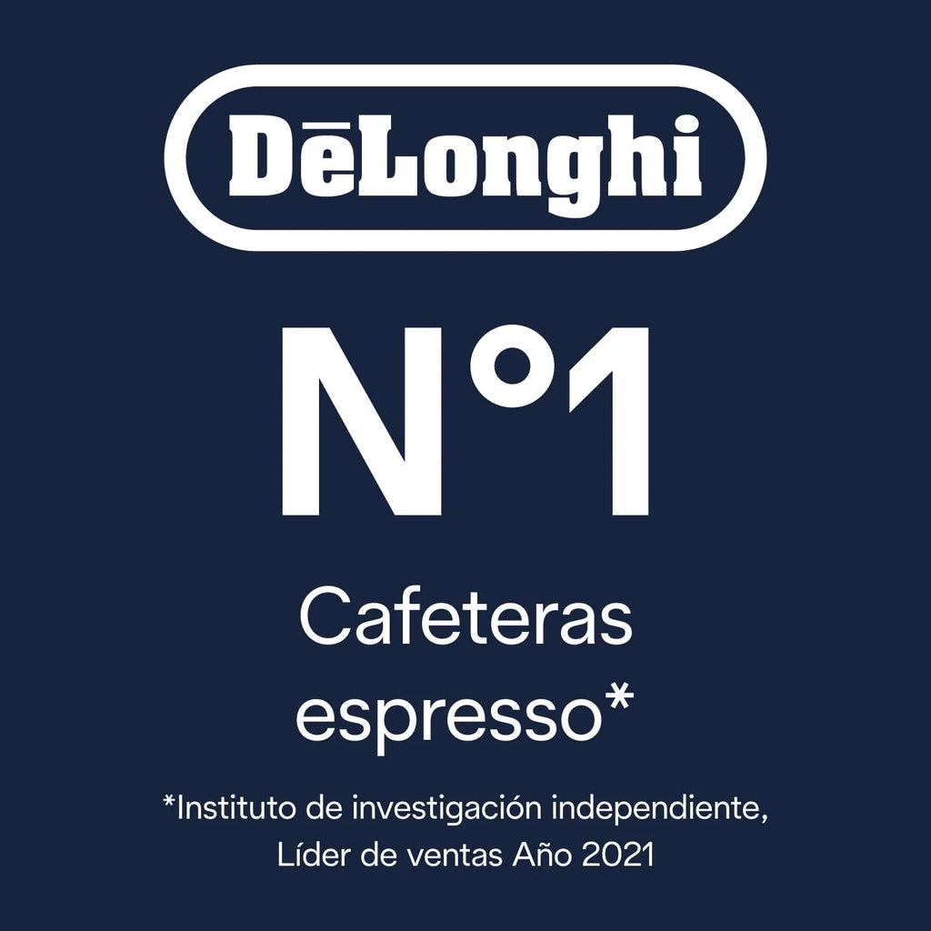 De'Longhi Dedica – Cafetera de Bomba de Acero Inoxidable para Café Molido o Monodosis, Espresso y Capuchino, Depósito de 1.3 Litros, Sistema Antigoteo, Modelo EC685.M, Color Metal 2026