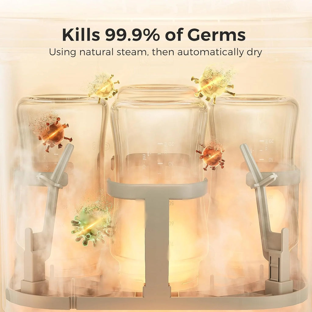 2026 Baby Bottle Washer, Sterilizer & Dryer - All-in-one Cleaning Machine for Bottles, Pump Parts & Baby Essentials