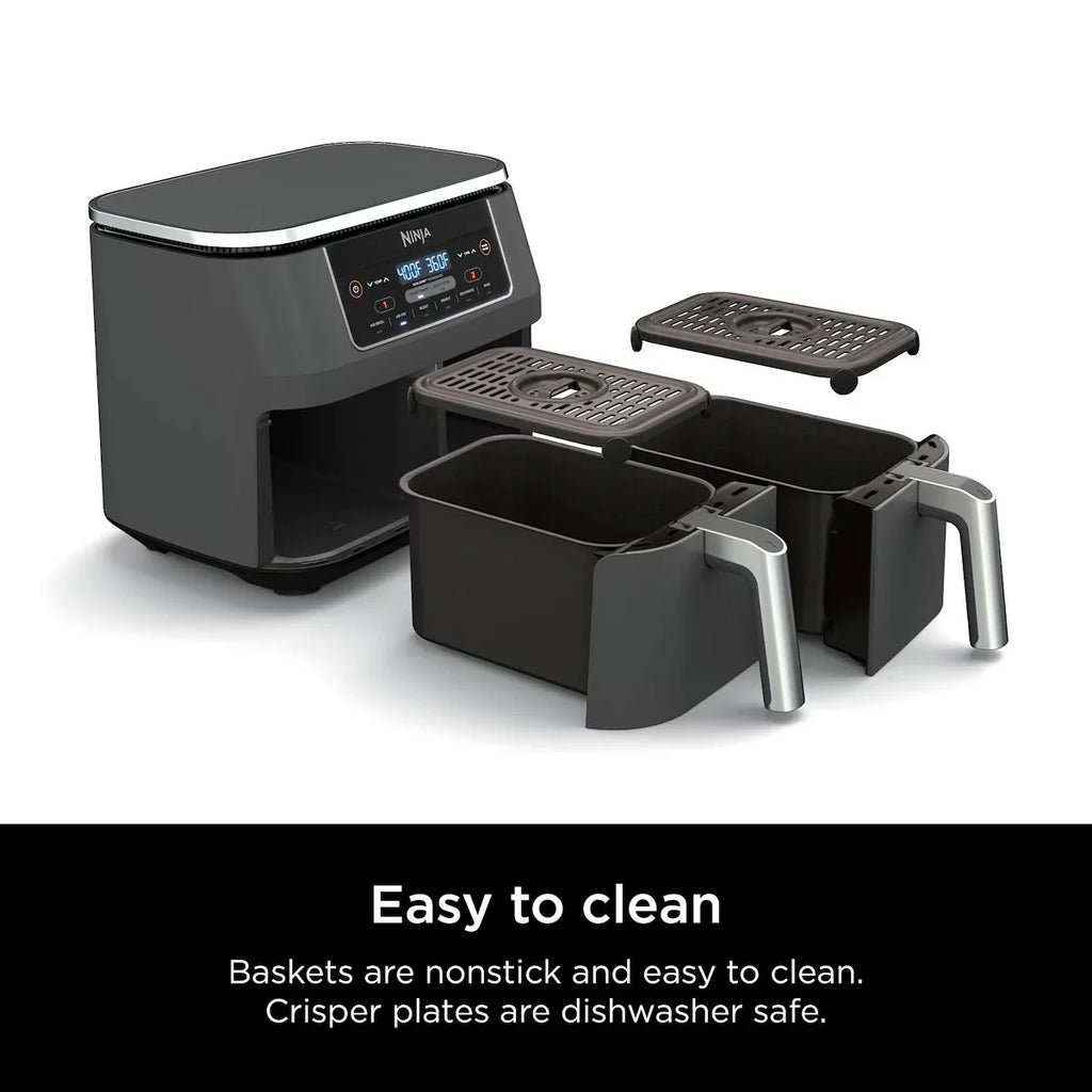 2026 Ninja Foodi 8 qt. Original Dualzone, 2-Basket Air Fryer with 6 Functions