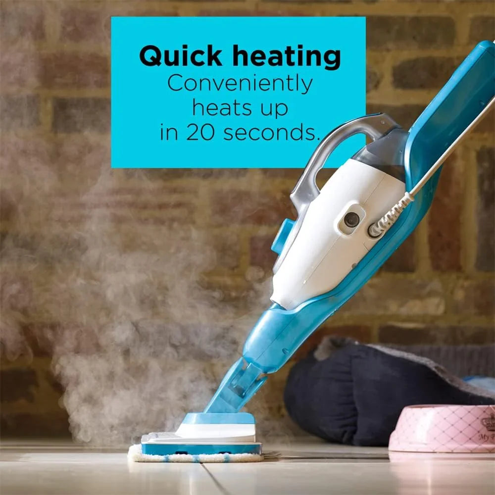 2026 7-in-1 steam mop with steam gloves and handheld steam device