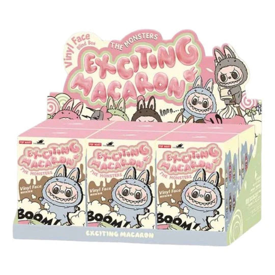 2026 The Monsters Labubu Tasty Macarons Sealed Case (6 Blind Boxes) Unisex