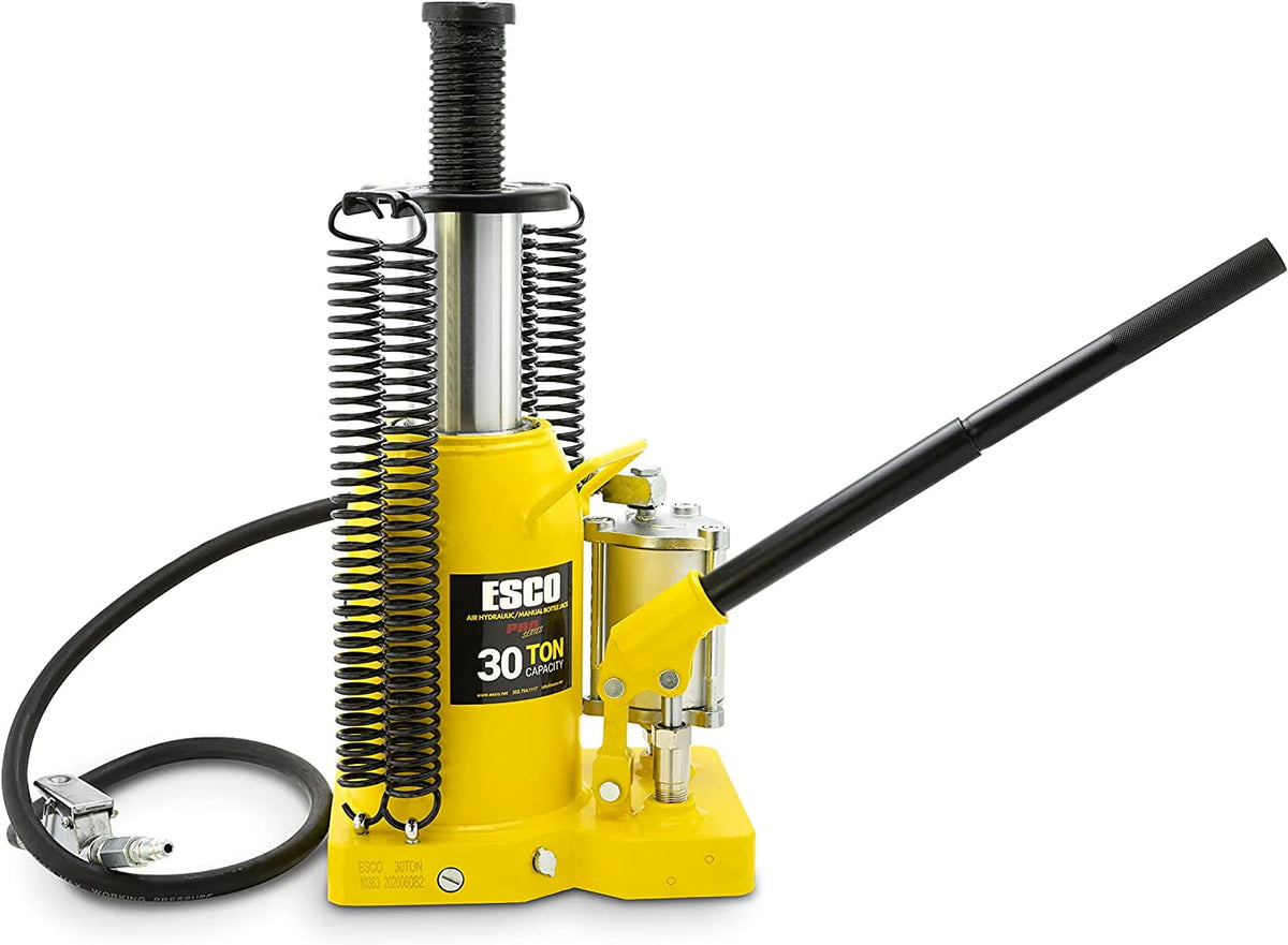 2026 30 Ton Pro Series Air Hydraulic Bottle Jack - Heavy Duty Lifting for Automotive and Industrial Use