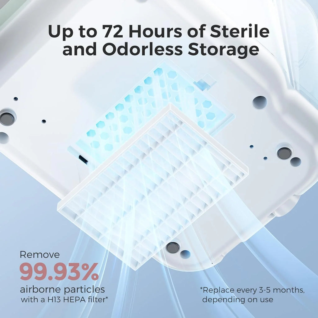 2026 Baby Bottle Washer, Sterilizer & Dryer - All-in-one Cleaning Machine for Bottles, Pump Parts & Baby Essentials