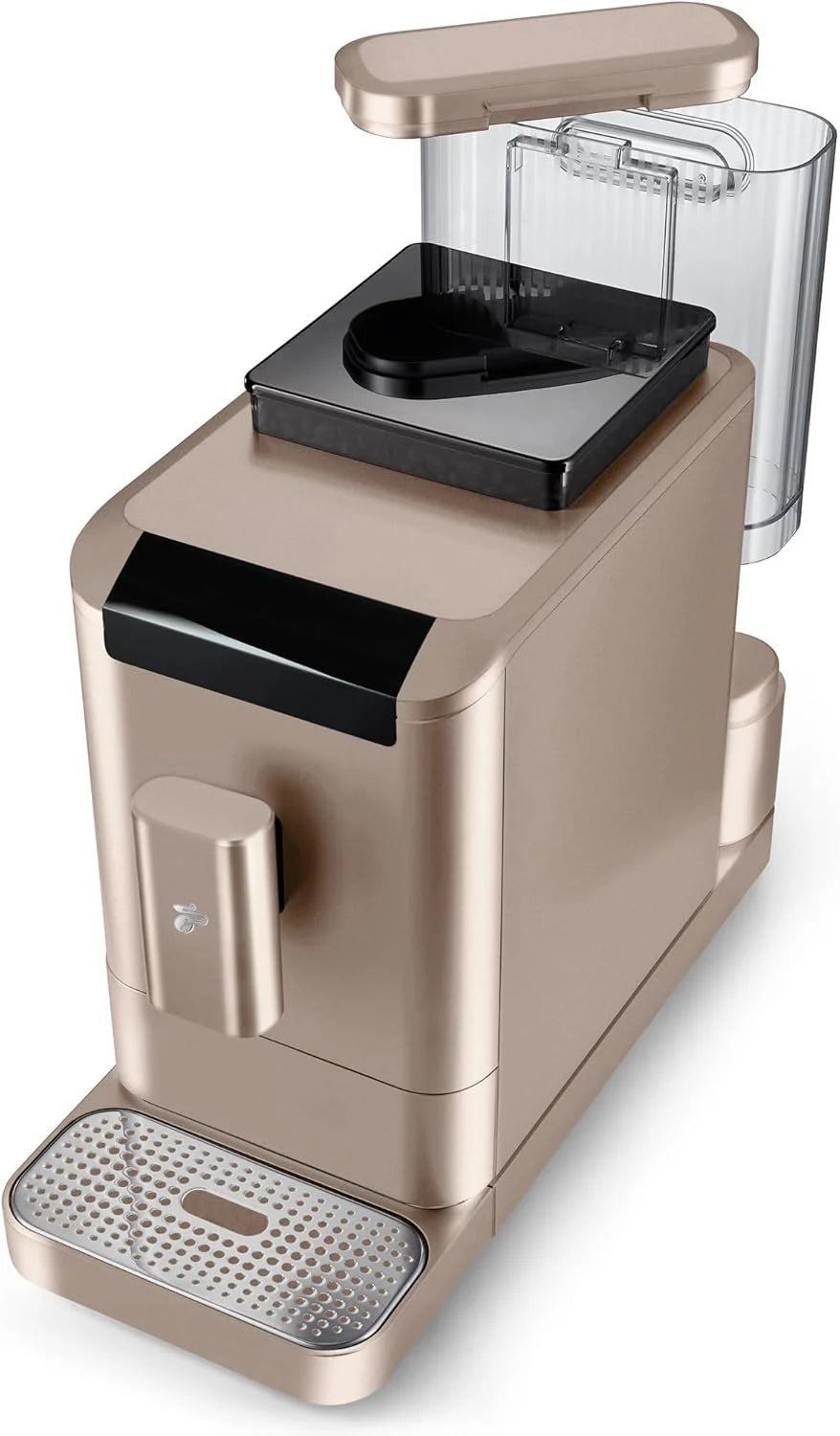 Cafetera automática Tchibo Esperto2 Caffè 2026 con función para 2 tazas (café crema y espresso), color negro granito. INCLUYE un kit de degustación de café GRATIS.