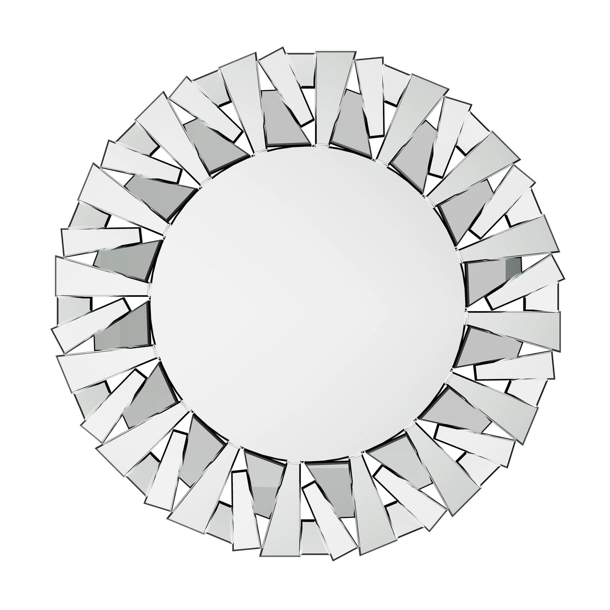 2026 32 Inch Round Decorative Wall Mirror, Glass Accent Mirror for Home Decor