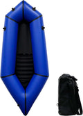 2026 Lightweight Packrafts Tpu Inflatable Kayak for Flat Water Rafting Camping Trip Fishing Water Adventures 1 Person 2 Person Packraft 330LB 660
